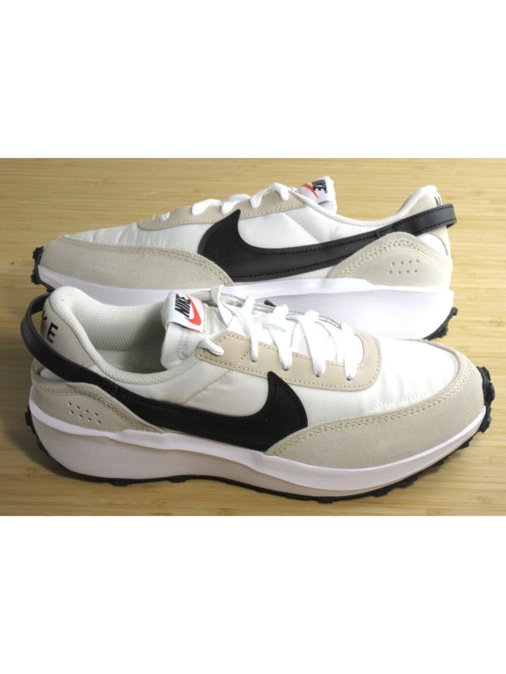 Nike Women's Waffle Debut Retro Running Shoes Sanddrift Black White Size 8.5 NIB